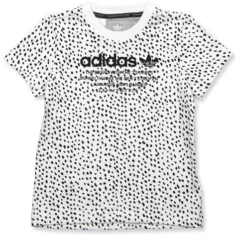 adidas weißes shirt damen|weiße T.